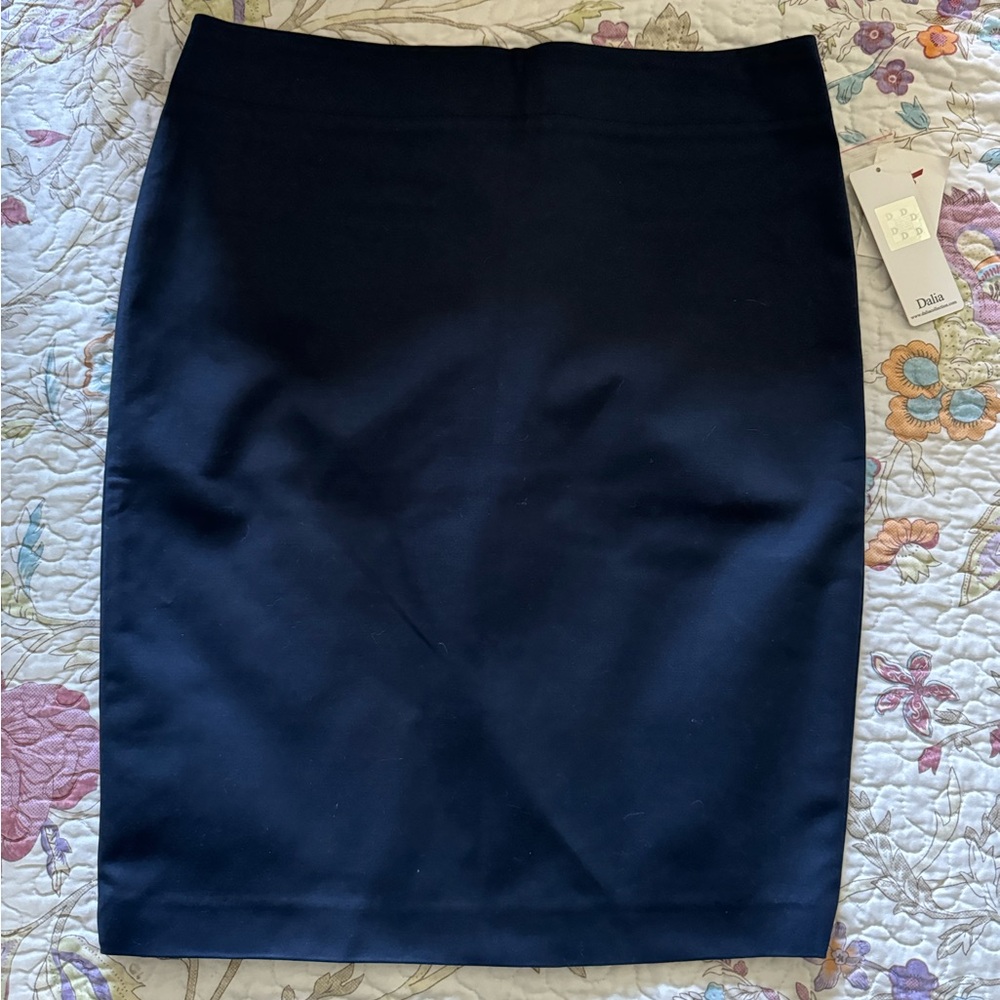 Dalia Collection Classic Black Pencil Skirt